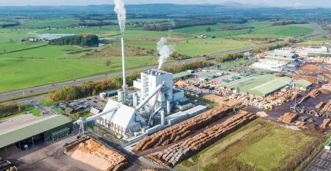 Steven's Croft power station near Lockerbie in Scotland
