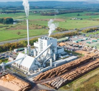 Steven's Croft Power Station near Lockerbie in Scotland