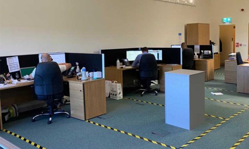 Covid Office Photo