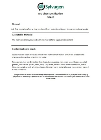 Arb Chip Specification