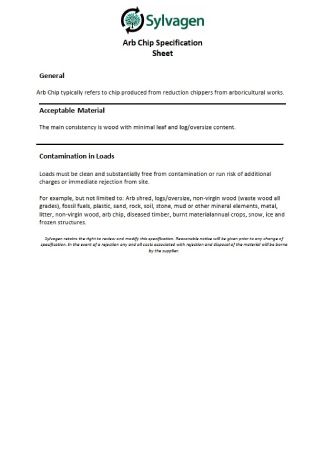 Arb Chip Specification