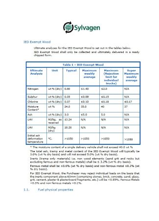 IED Specification