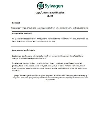 Logs Specification